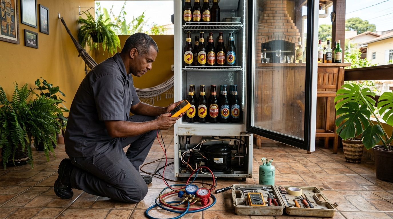 Reparo de Cervejeira Residencial em Belo Horizonte‑MG
